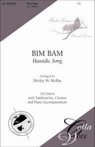 Bim Bam SA choral sheet music cover Thumbnail
